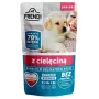 FRENDI Junior trozos en salsa deliciosa con ternera - comida húmeda para perros - 100 g