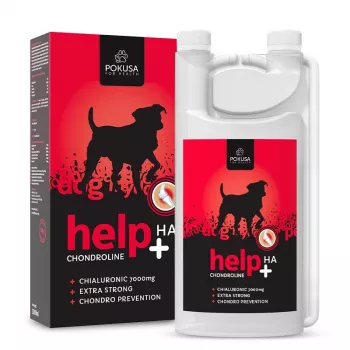POKUSA ChondroLine Help + HA - complemento alimenticio para perros - 1000 ml