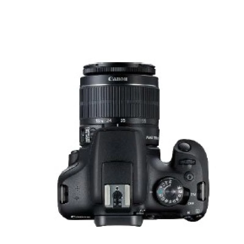 Cámara réflex Canon EOS 2000D BK 18-55 IS II EU26 kit 24,1 MP CMOS 6000 x 4000 píxeles negro