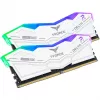DIMM 32 GB DDR5-6000 (2x 16 GB) kit dual, memoria blanca, FF4D532G6000HC30DC01, Delta RGB, INTEL XMP