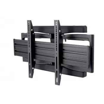 Edbak VSM654 soporte de pared con brazo giratorio, 65–86 pulgadas, 45 kg, negro