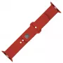 Fixed | Set Sporty Strap para Apple Watch 42/44/45 mm | 170-235 mm | Rojo | Silicona