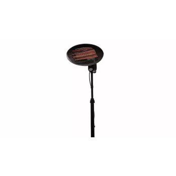 Calefactor eléctrico Sunred SMQ2000A para interior y exterior negro 2000 W calefactor eléctrico de cuarzo