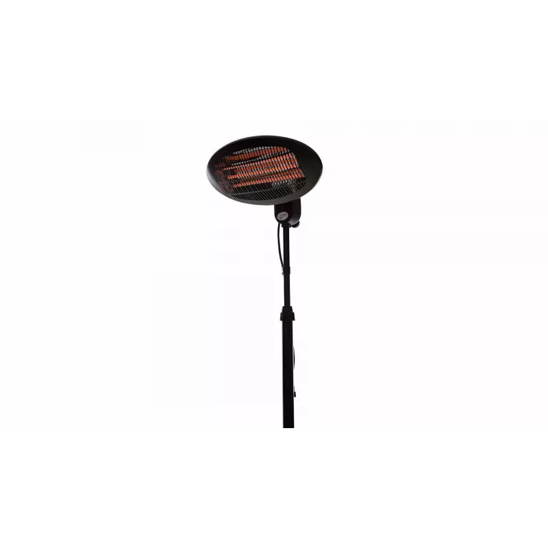 Calefactor eléctrico Sunred SMQ2000A para interior y exterior negro 2000 W calefactor eléctrico de cuarzo