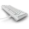 Sharkoon SGK25 75% QWERTZ USB Teclado con cable RGB LED blanco