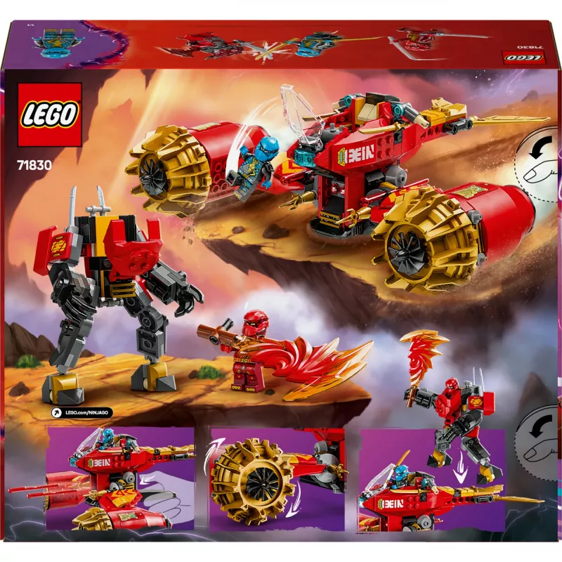 LEGO NINJAGO 71830 Mech Storm Rider de Kai