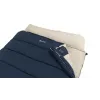 Saco de dormir Outwell Contour Lux Double rectangular poliéster, 1450×2200 mm, altura máxima del usuario 190 cm, azul