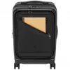 Maleta de cabina Rivacase 8180 Clark ECO – equipaje de mano, carcasa rígida, negro