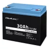 Batería LiFePO4 recargable QOLTEC 12,8V 30Ah 384Wh con BMS