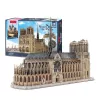 Puzle 3D CubicFun Notre Dame, 293 piezas, maqueta a escala de la catedral