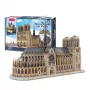 Puzle 3D CubicFun Notre Dame, 293 piezas, maqueta a escala de la catedral