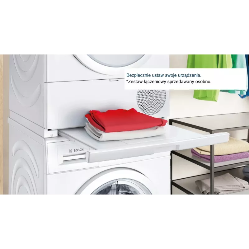 Secadora con bomba de calor Bosch WTH86277PL 8 kg Blanca