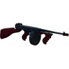 Pulio Pistola de gánster de metal 155132/6 — pistola de juguete de resorte, construcción metálica, capacidad de 8 disparos