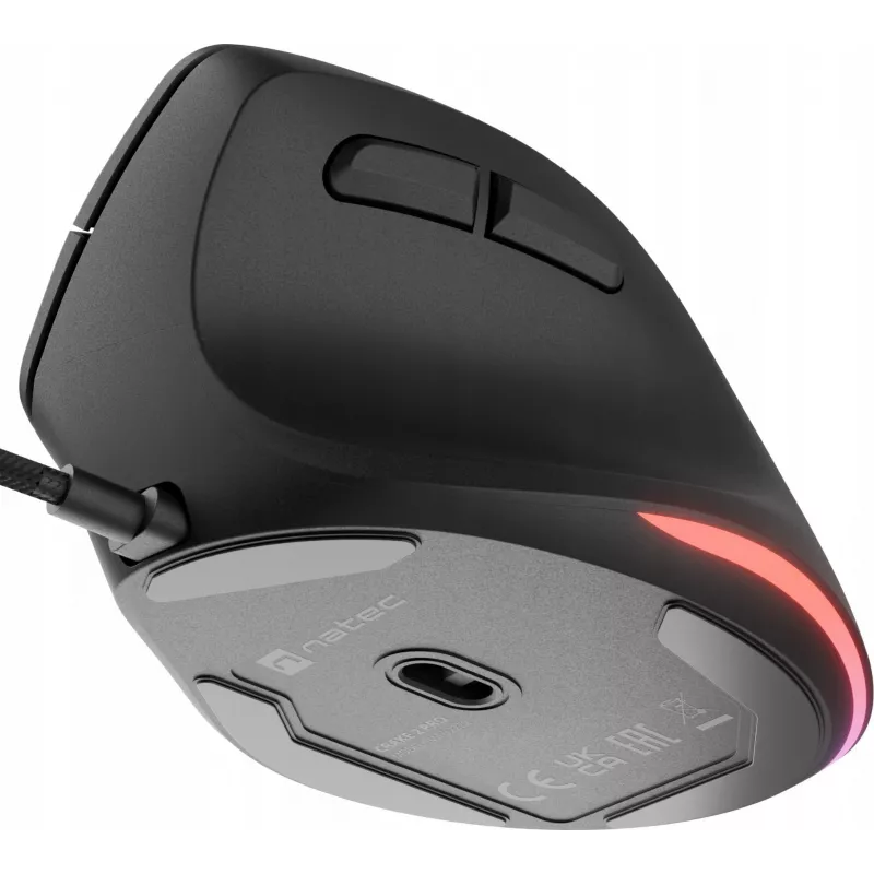 Ratón NATEC Crake 2 Pro universal para diestros USB Type-A óptico 12800 DPI