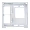 Caja de PC DarkFlash B275 (blanca) Compatible con Mid-Tower ATX, E/S frontal, cristal templado