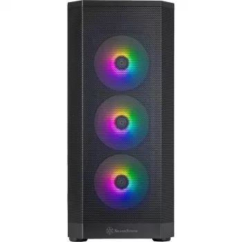 SilverStone FARA 514X negro cristal templado (SST-FA514X-BG)