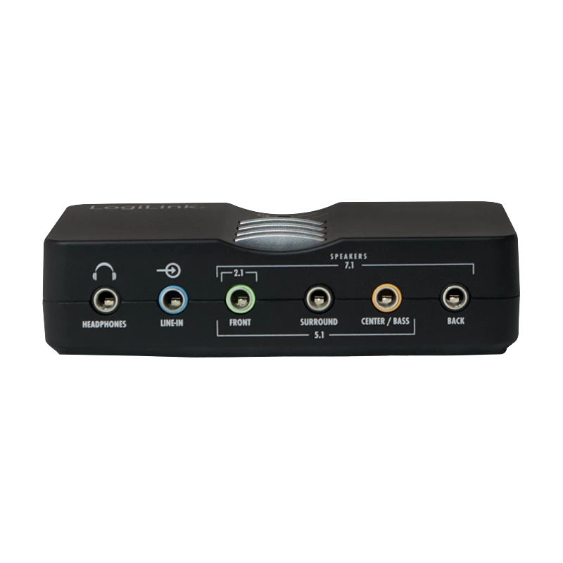 Caja de sonido USB LogiLink Dolby 7.1 8 canales 7.1 canales
