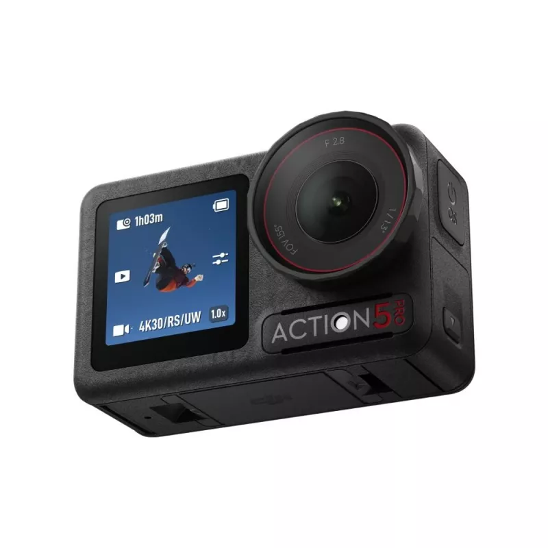 DJI Osmo Action 5 Pro Standard Combo cámara de acción, 40 MP, 4K Ultra HD 120 fps, sensor CMOS de 1/1,3", resistente al agua a 20 m, negra