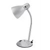 Lámpara de mesa Esperanza ELD113S E27 12 W LED plateada