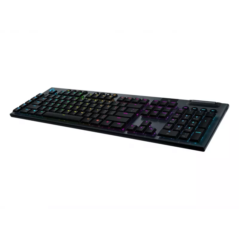 Teclado gaming mecánico Logitech G G915 LIGHTSPEED inalámbrico RGB GL Linear
