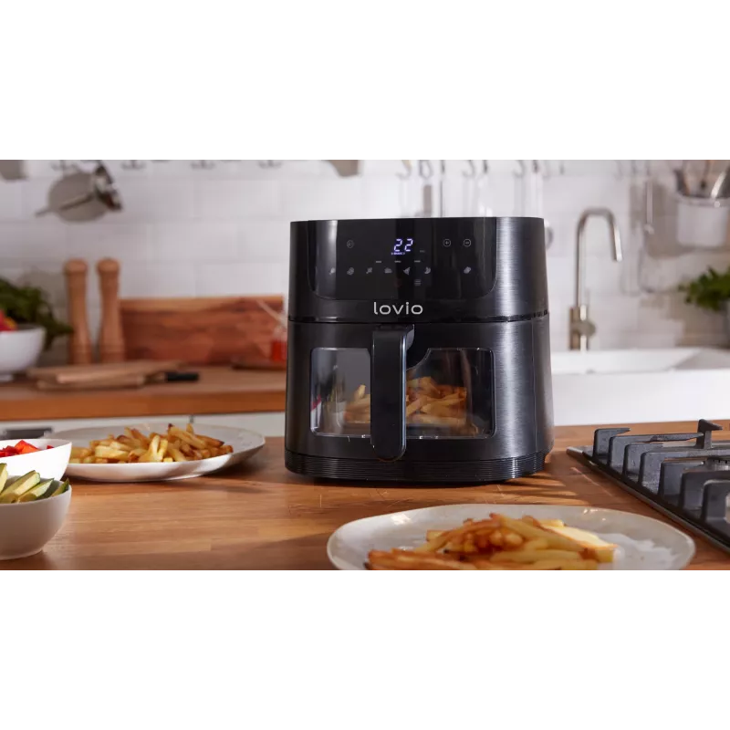 Lovio LVAF002BK PureFry XL Smart 6L negro