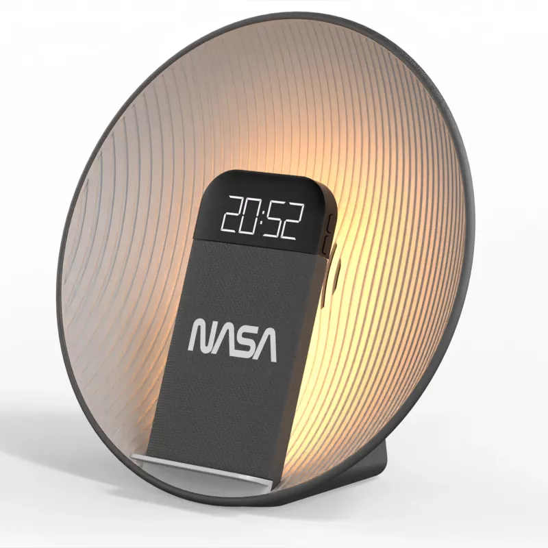 Altavoz Bluetooth/despertador/cargador inalámbrico NASA SPC600