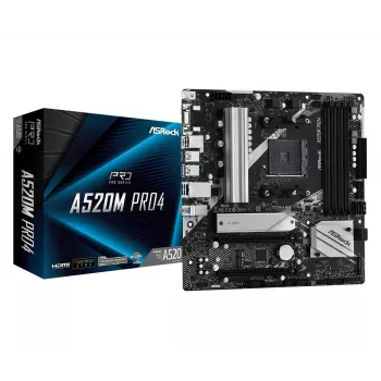 Placa base ASRock A520M PRO4 Socket AM4 micro ATX