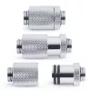 Alphacool ES D-Plug 25,5 mm de G1/4 macho a G1/4 macho, cromado