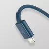 Cable USB 3en1 Baseus Superior Series, USB a Micro-USB / USB-C / Lightning, 3,5 A, 1,5 m (azul)