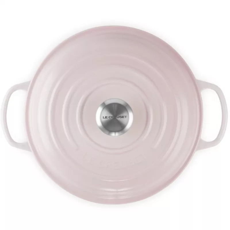 Le Creuset Signature 26 cm Gourmet Professional Asadora Rosa