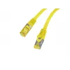 Cable de red Lanberg PCF6A-10CU-0025-Y RJ-45 Cat6a 0,25 m amarillo