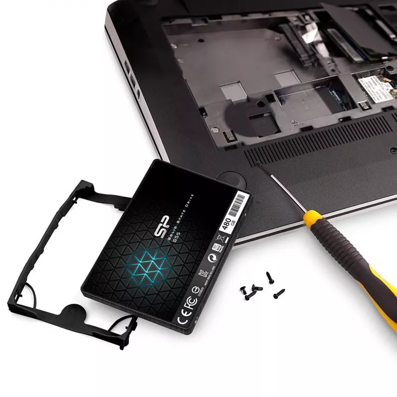 Unidad SSD Silicon Power Slim S55 480 GB 2,5