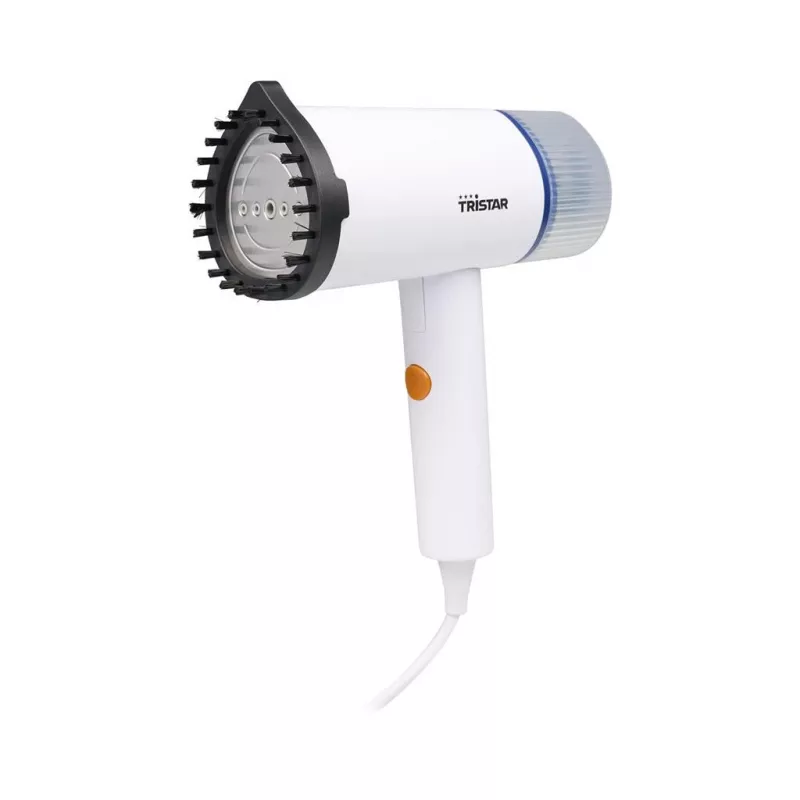 Plancha de vapor de mano Tristar ST-8960 – 1200 W, depósito de 0,11 L, 20 g/min de vapor, asa plegable, blanca
