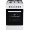 Cocina de gas/eléctrica MPM MPM-56-KGE-03 blanca