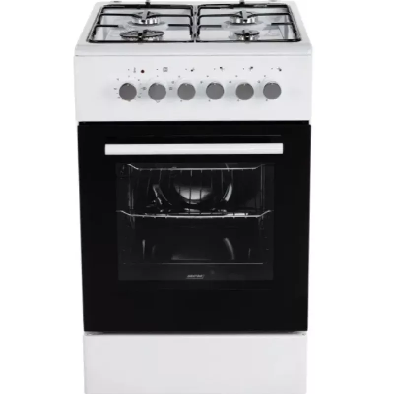 Cocina de gas/eléctrica MPM MPM-56-KGE-03 blanca