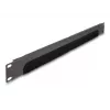 Regleta de cepillos DeLOCK 66750 gris metal nailon 19 pulgadas