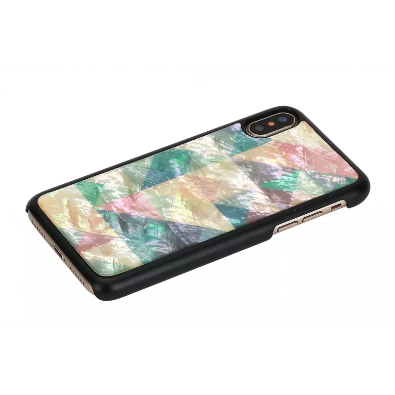 Funda para smartphone iKins para iPhone XS / iPhone XS Mosaic negro
