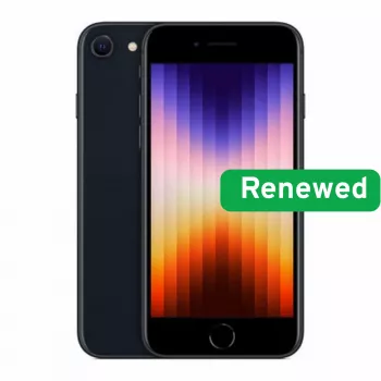Apple Renew Grado A | iPhone SE (3.ª gen., 2022) | Midnight | 4,7