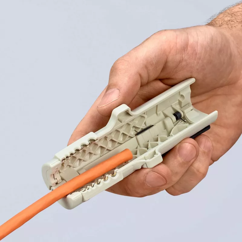Pelacables Knipex 16 65 125 SB gris