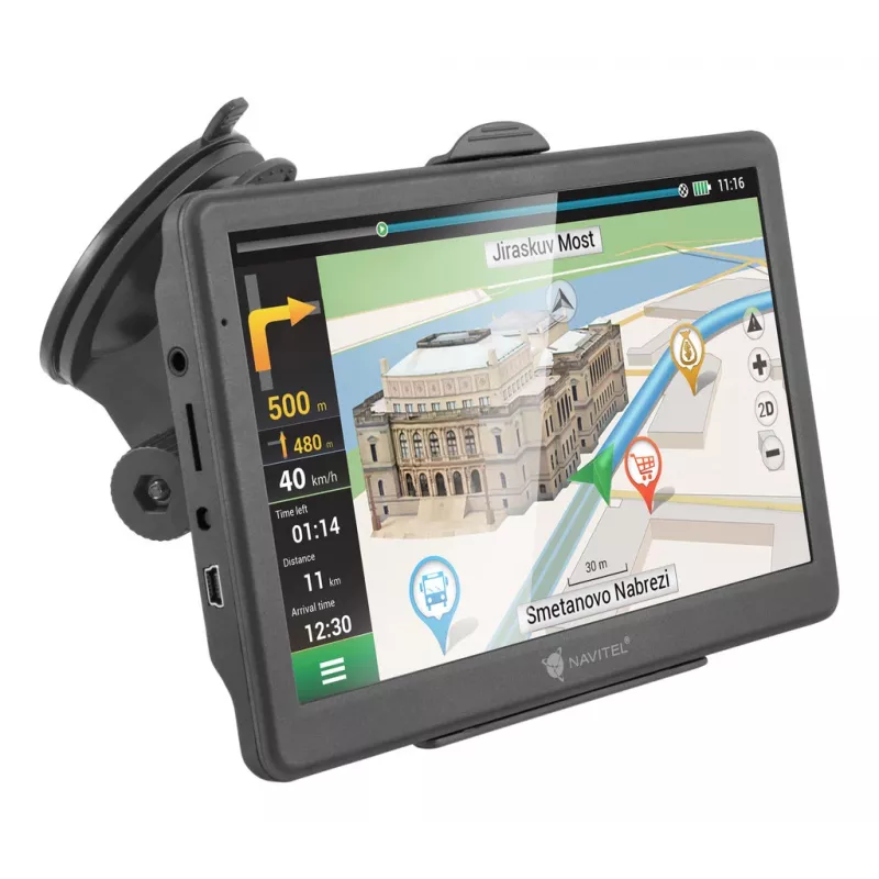 Navitel | Navegador GPS | MS700 | 800 x 480 píxeles | GPS (satélite) | Mapas incluidos