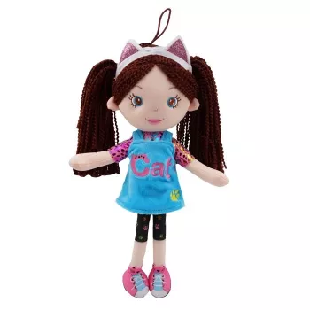 TULILO Zosia muñeca de tela 35 cm — juguete de tela suave, 35 cm de altura