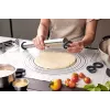 GEFU REGO rodillo de cocina, silicona/acero inoxidable, 14630