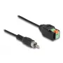 DeLOCK cable adaptador de conector RCA a regleta con botón de presión 15 cm