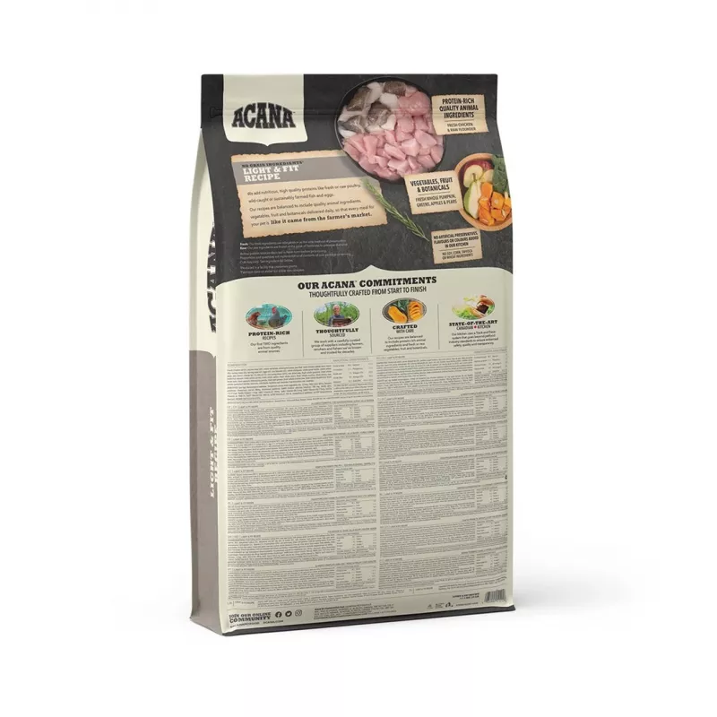ACANA Dog Light & Fit Recipe - comida seca para perros - 11,4 kg