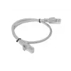 Cable de red Lanberg PCU6-10CC-0050-S RJ-45 Cat6 0,5 m gris