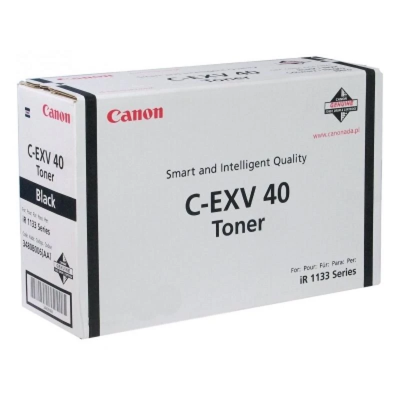 Cartucho de tóner Canon C-EXV 40 1 unidad Original Negro
