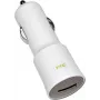 HTC cargador de coche CC C120, USB, 1000mA, blanco, a granel (CC C120)