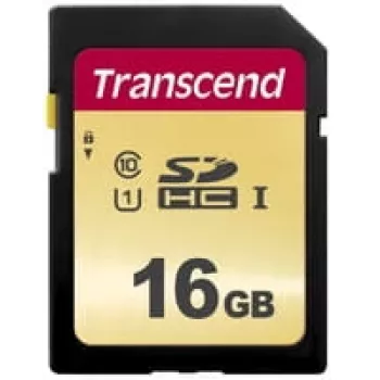 Memoria flash Transcend 16GB SDHC UHS-I 500S