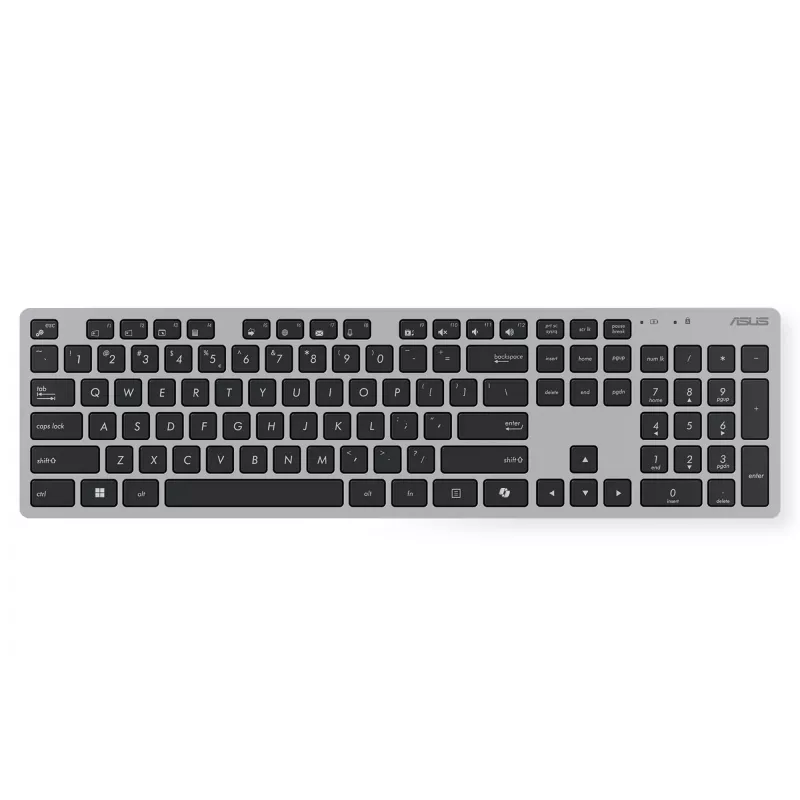 Conjunto de teclado y ratón ASUS W5000 Inalámbrico 2,4 GHz Distribución rusa