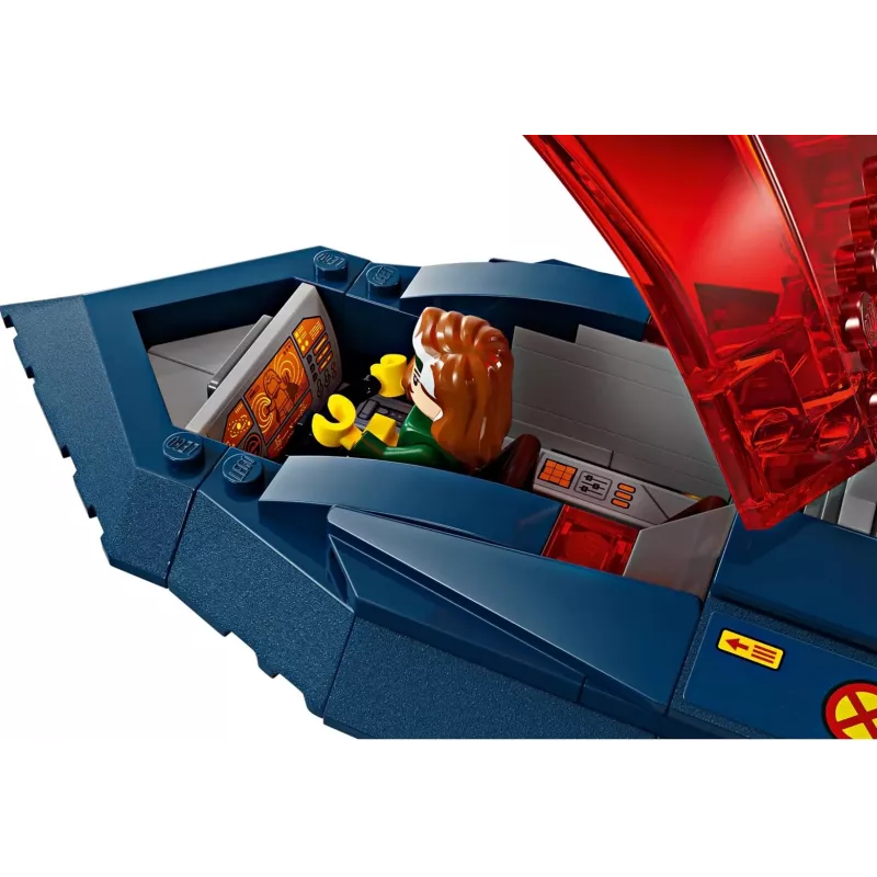 Juguete de construcción LEGO Marvel Super Heroes X-Jet 76281 con 5 minifiguras